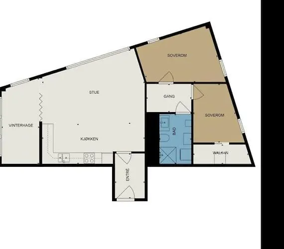 Center 7th Floor With Beautiful View 2 Bedroom Free Parking Διαμέρισμα Τρόμσο
